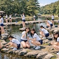 管理釣り場で釣り(ChatGPT) 7枚目