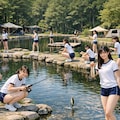 管理釣り場で釣り(ChatGPT) 4枚目