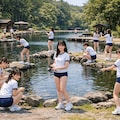 管理釣り場で釣り(ChatGPT) 3枚目