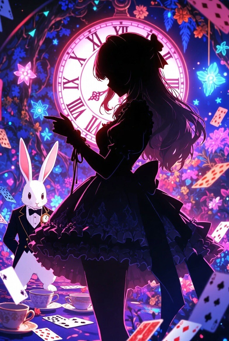 Gothic Lolita Alice in wonder Land