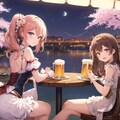 夜桜 2枚目