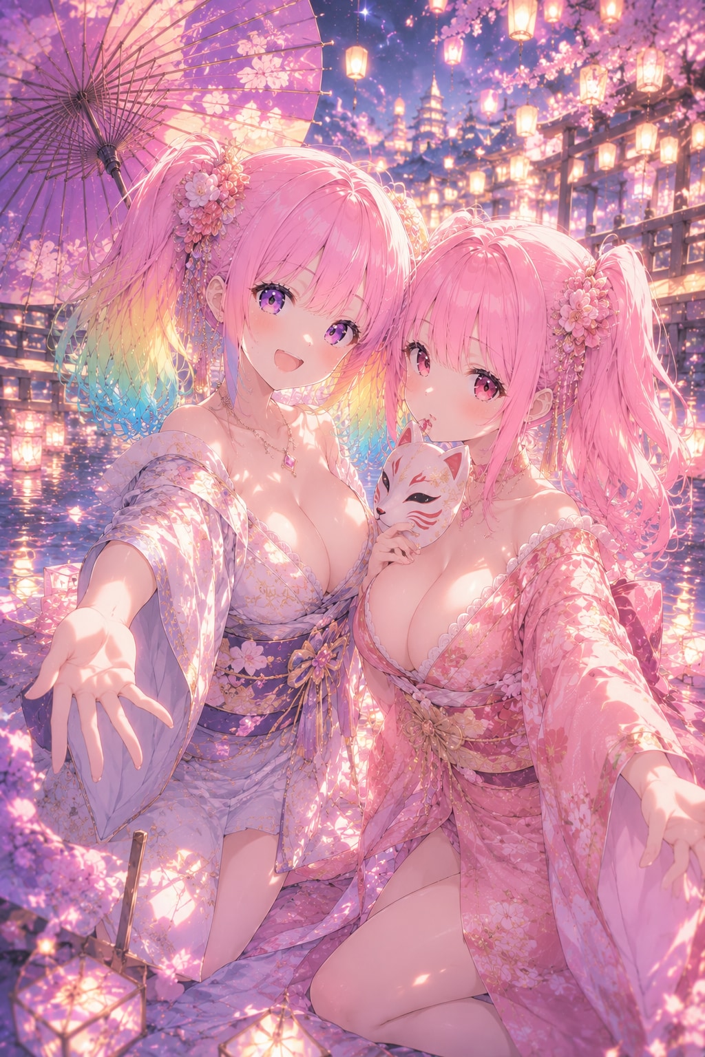 夜を彩るふたり②