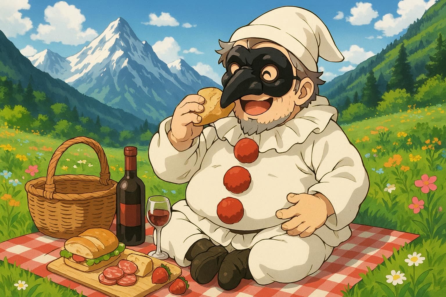 062.優雅なピクニックと洒落込みますぞ