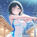 露天温水プールでなんとか 4枚目