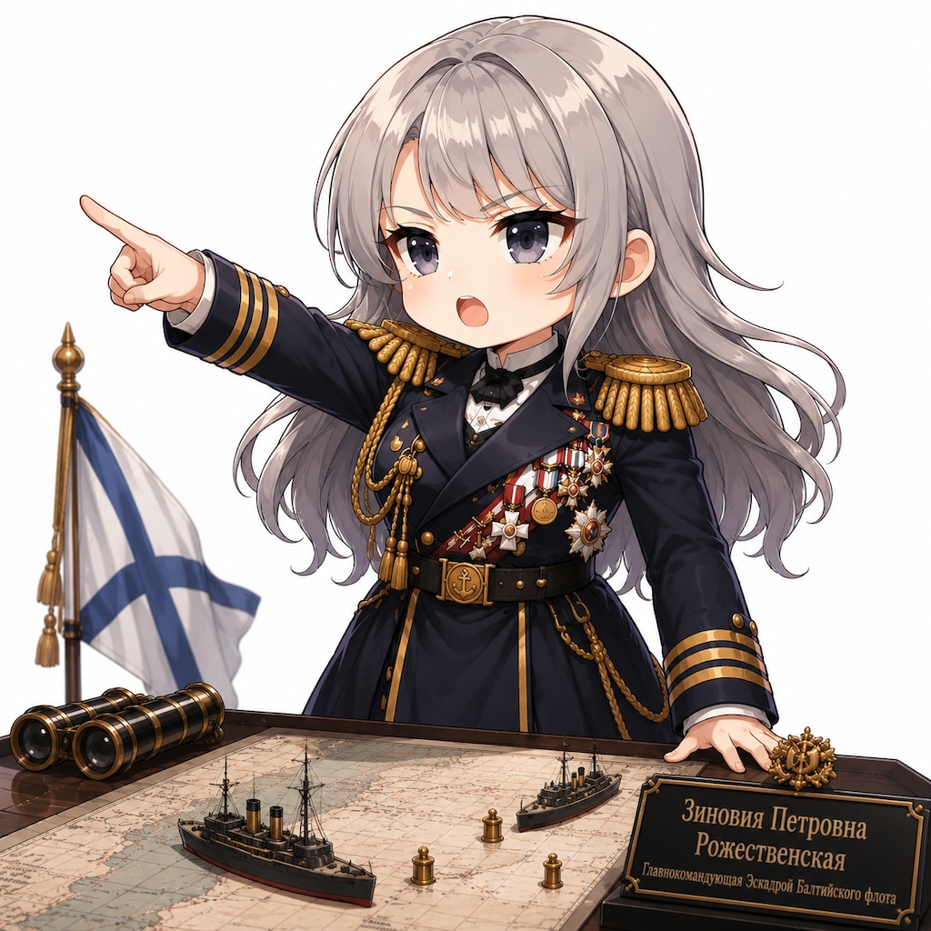 海上委員会派遣艦隊司令長官 ジノヴィヤ・ペトローヴナ・ロジェストヴェンスカヤ