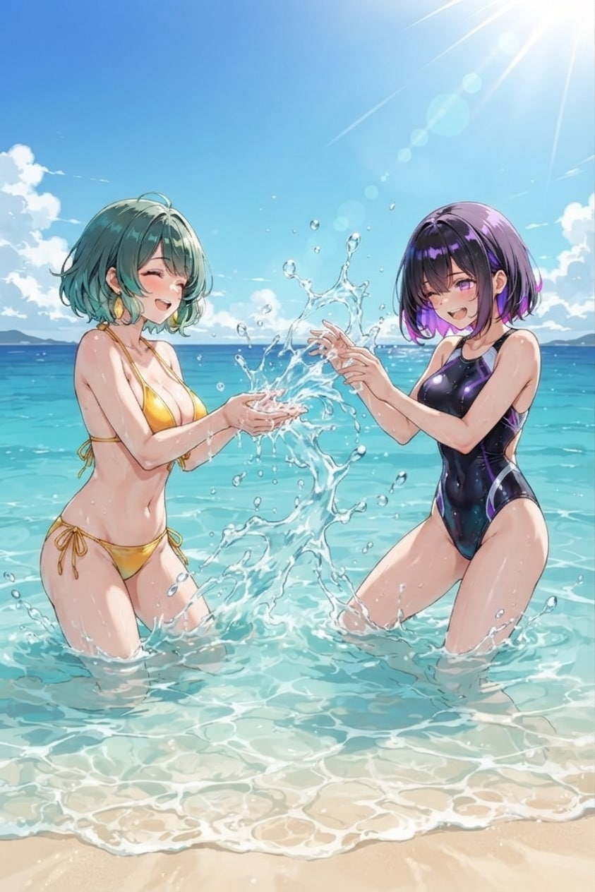 芽生さんと紫月さん