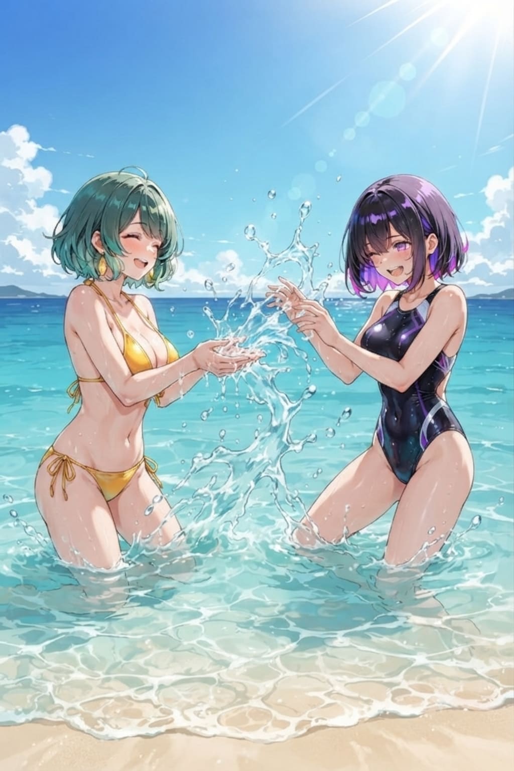 芽生さんと紫月さん