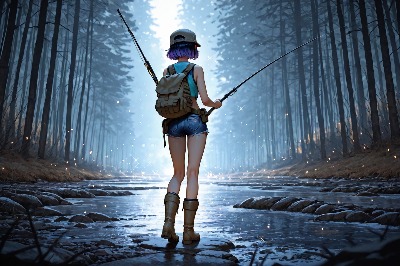 釣り少女