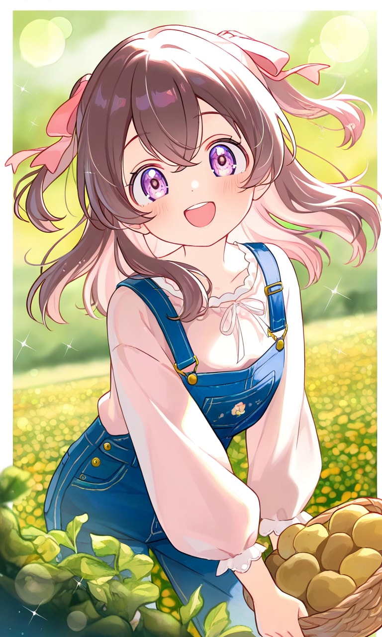 新じゃが収穫🥔和実ゆい。 | の人気AIイラスト・グラビア
