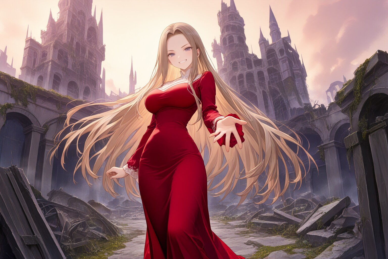 廃墟の城主 | の人気AIイラスト・グラビア