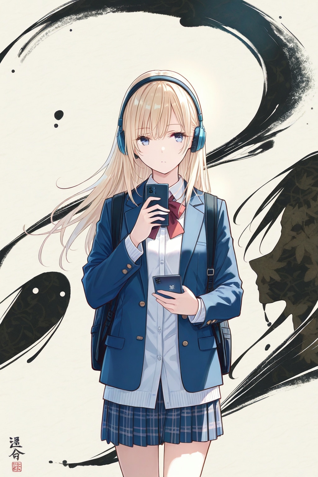 スマホ少女