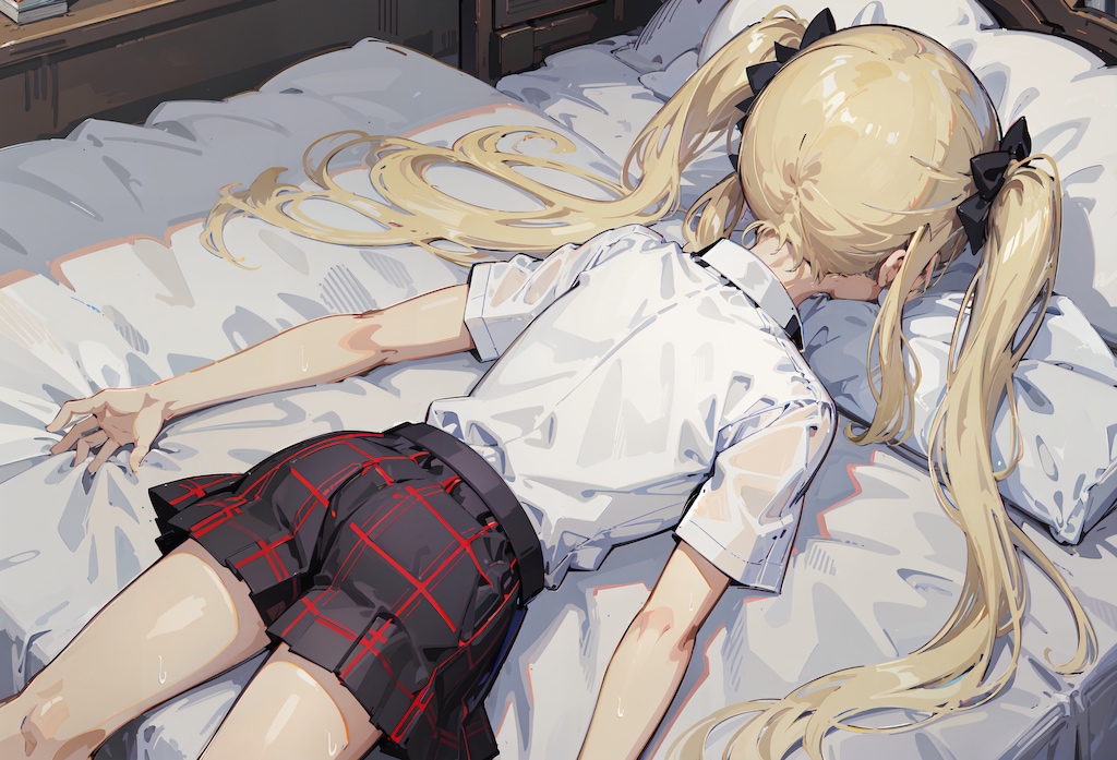あ"つ"い"・・・