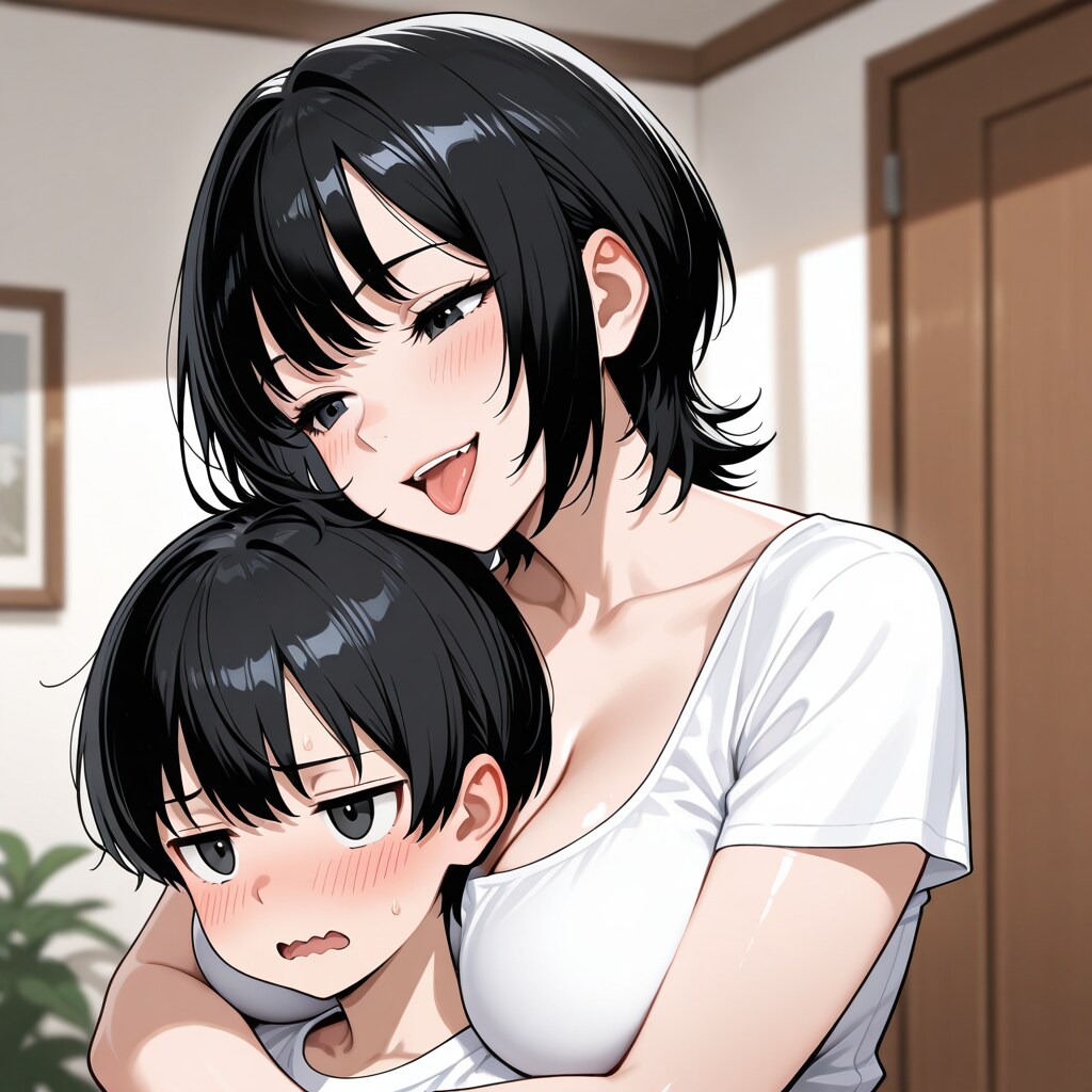 仲良し母子
