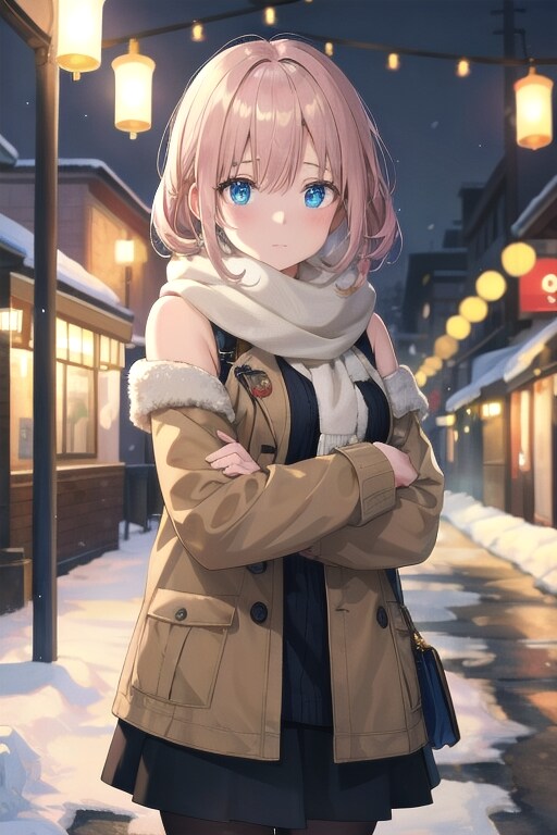 雪の夜の待ちぼうけ | の人気AIイラスト・グラビア