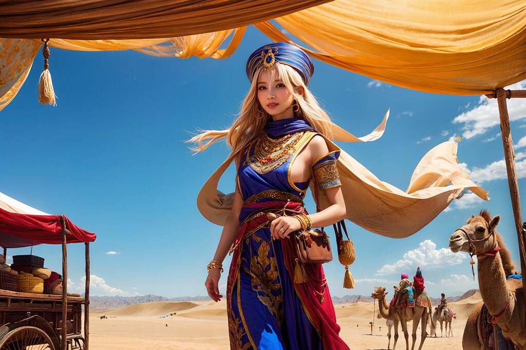 キャラバンの花