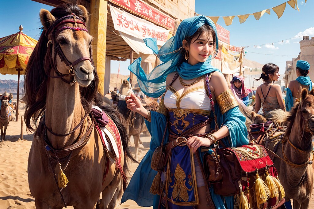 キャラバンの花