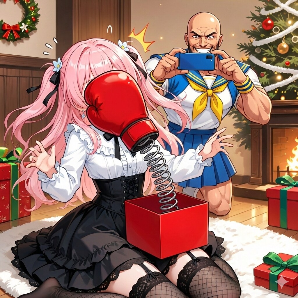 わーい、プレz…🥊💥