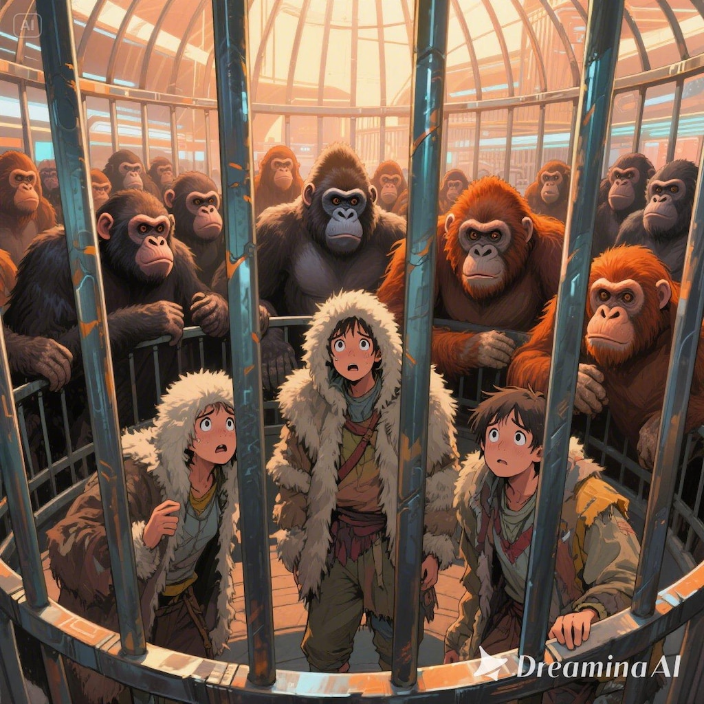 未来の檻：猿たちの支配する世界
