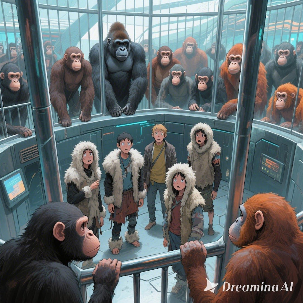 未来の檻：猿たちの支配する世界