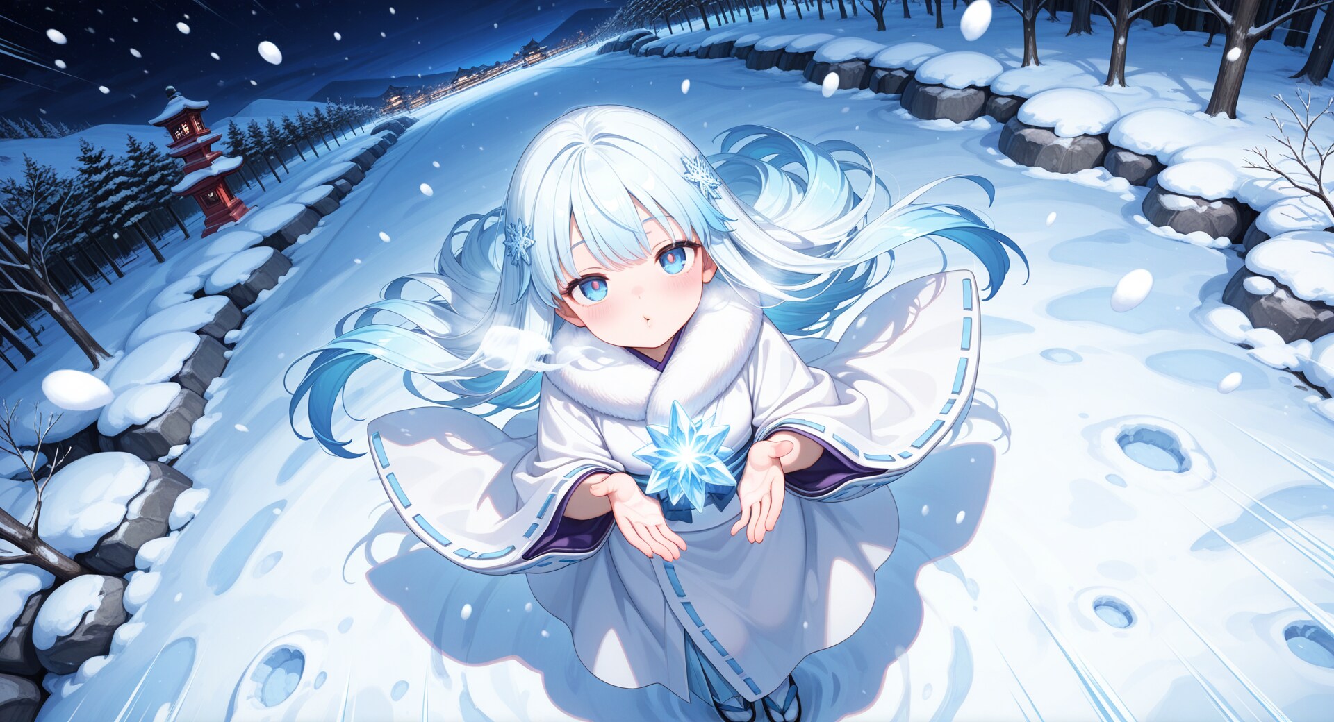 雪女 (其れは神か妖怪か) 3 | の人気AIイラスト・グラビア