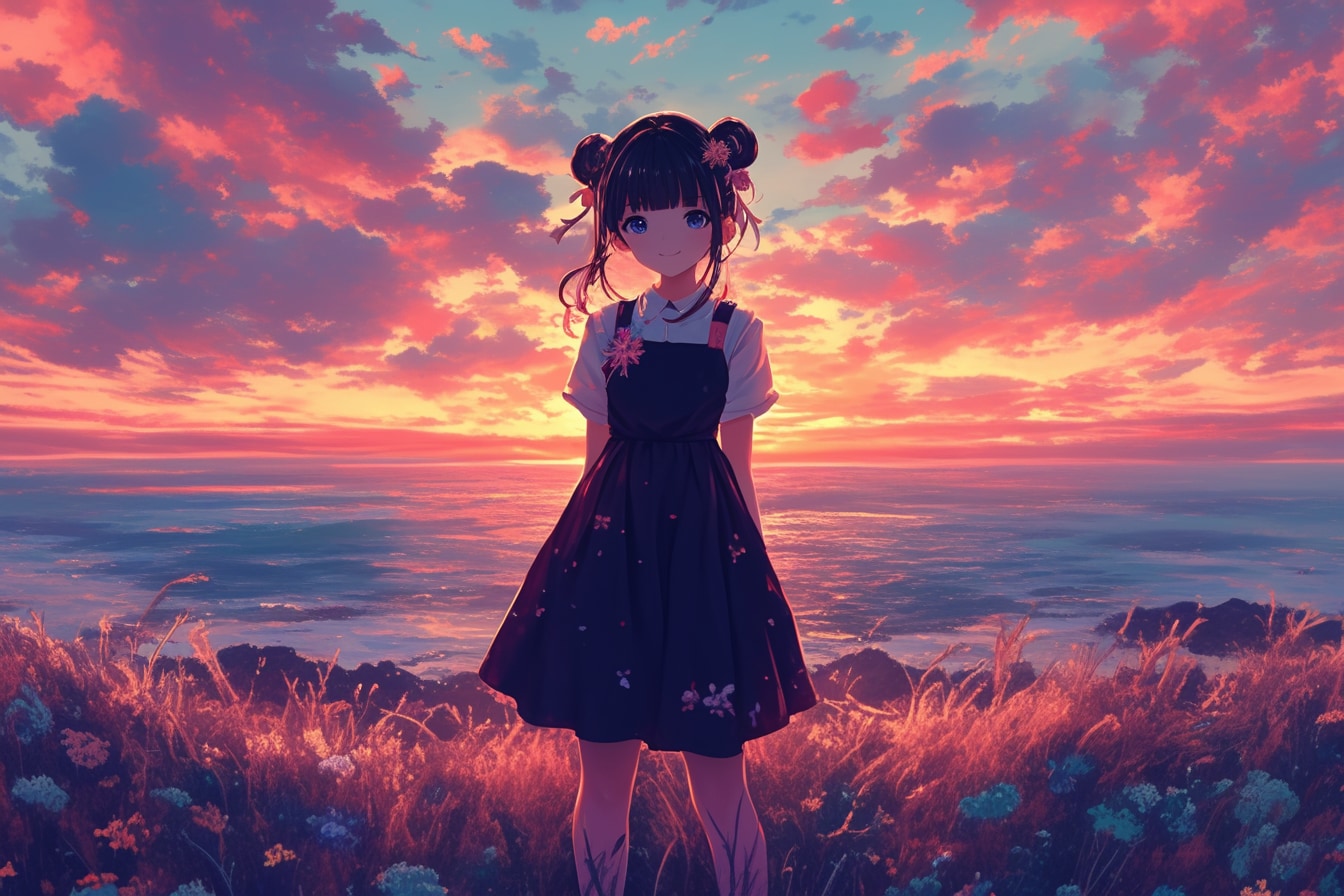 夕暮れのおだんごちゃん🍡✨199