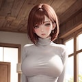着衣巨乳 3枚目