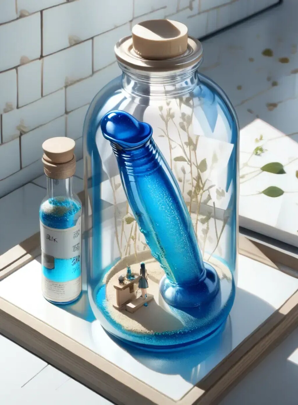 ディルド in bottle