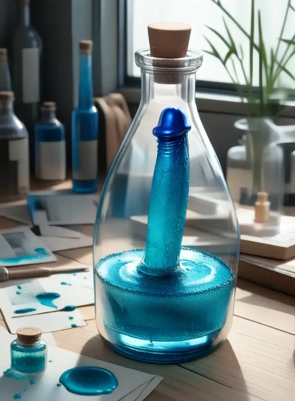 ディルド in bottle