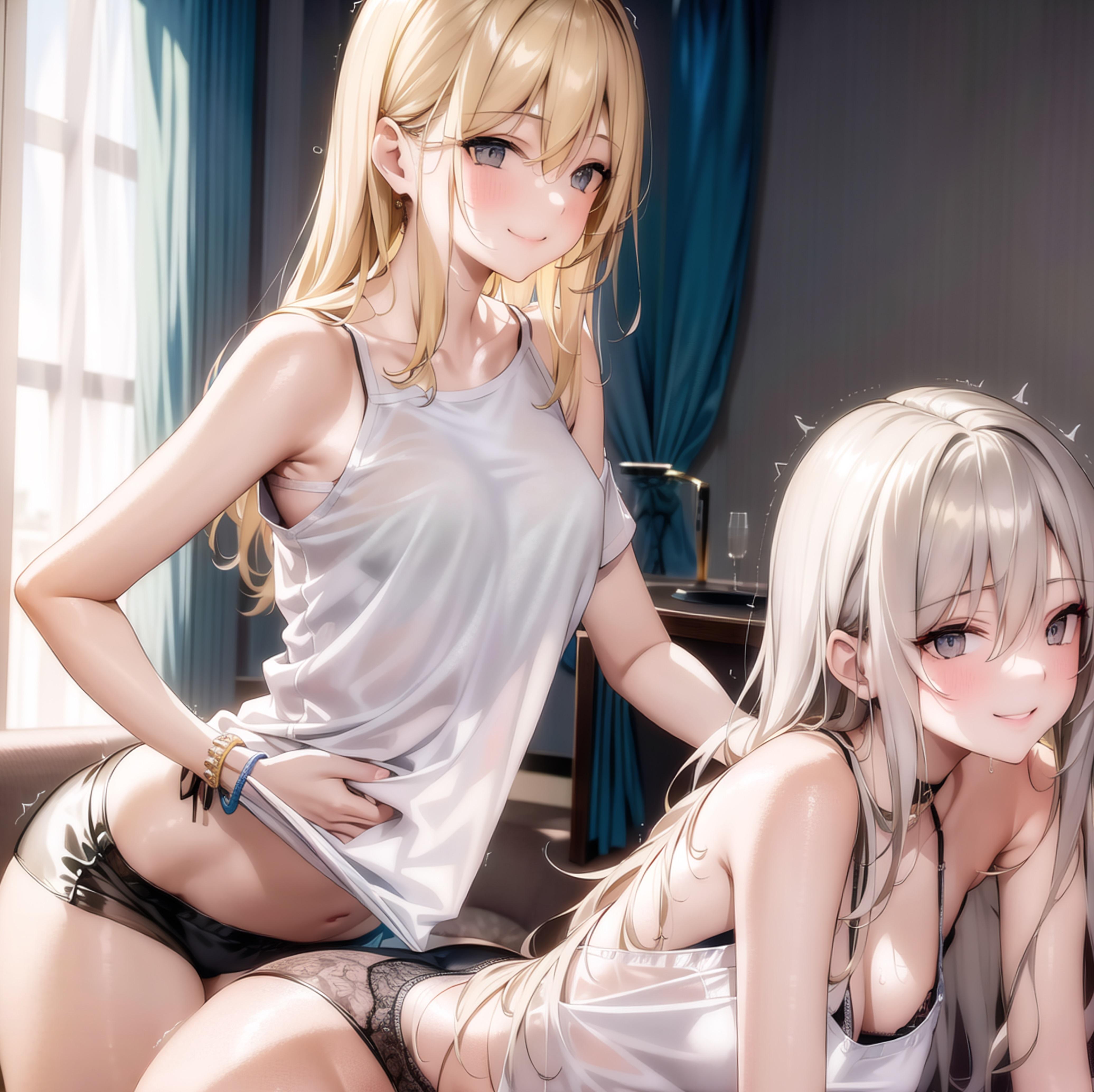 このコの背中が好きなの。