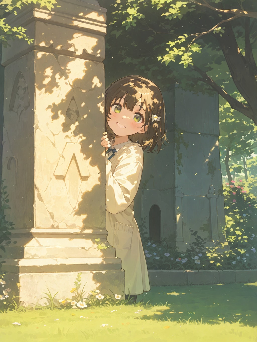 古代遺跡でかくれんぼ