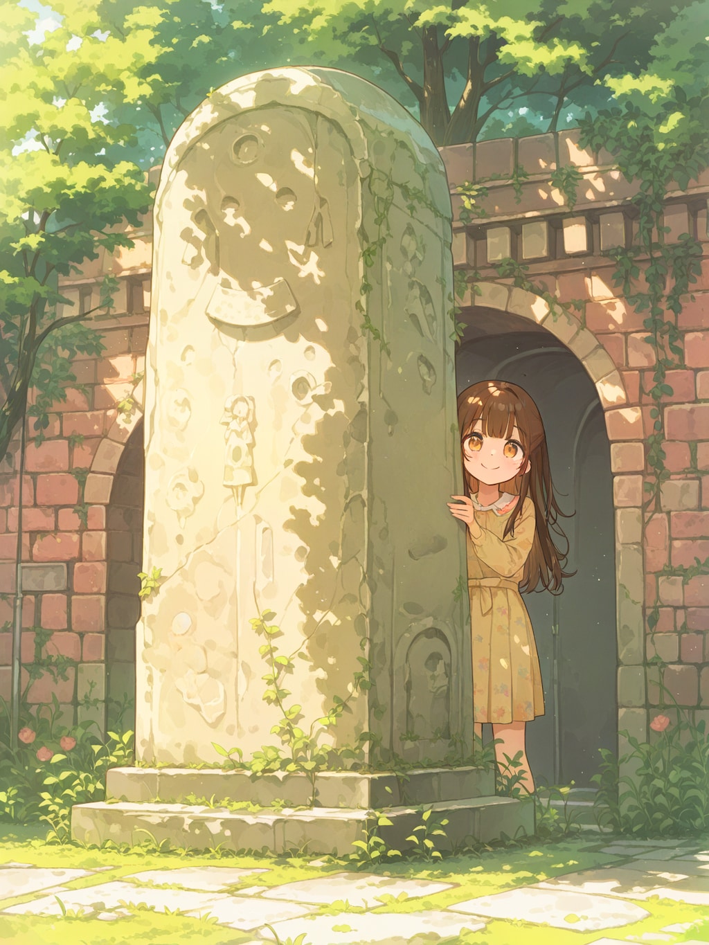 古代遺跡でかくれんぼ