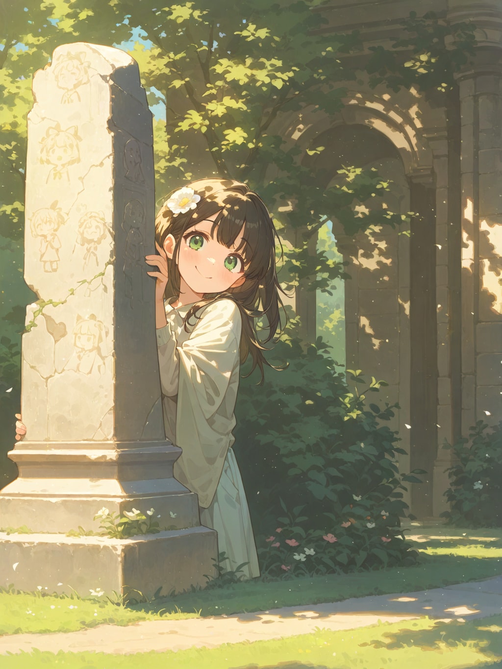 古代遺跡でかくれんぼ