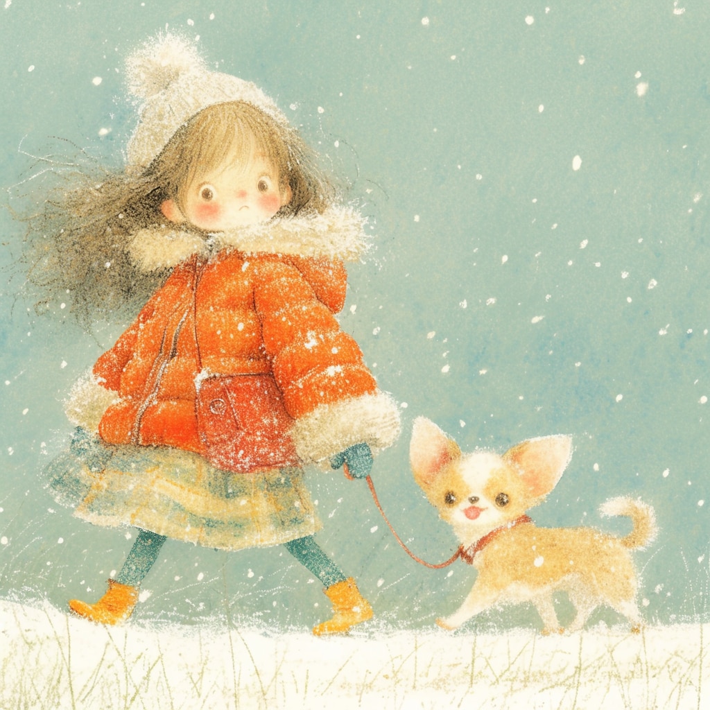 冬の日のおさんぽ | の人気AIイラスト・グラビア