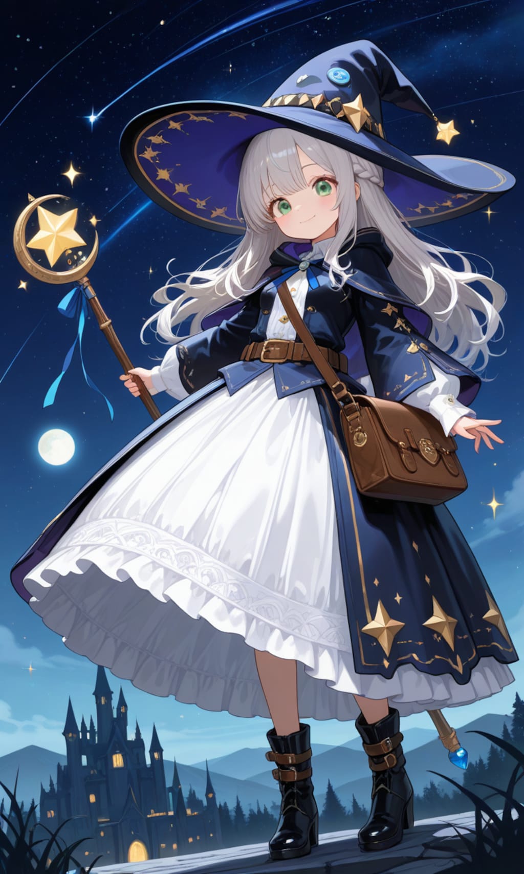 可愛い星の魔女さんの完成٩(>ω<*)و