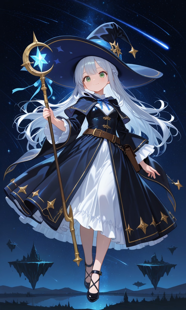 可愛い星の魔女さんの完成٩(>ω<*)و