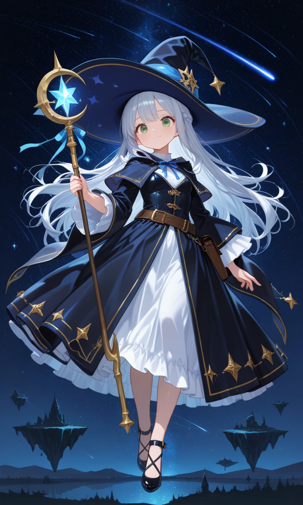 可愛い星の魔女さんの完成٩(>ω<*)و
