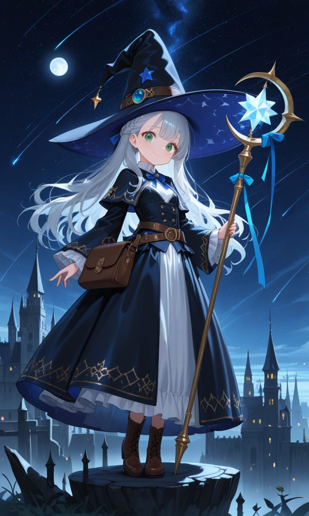可愛い星の魔女さんの完成٩(>ω<*)و