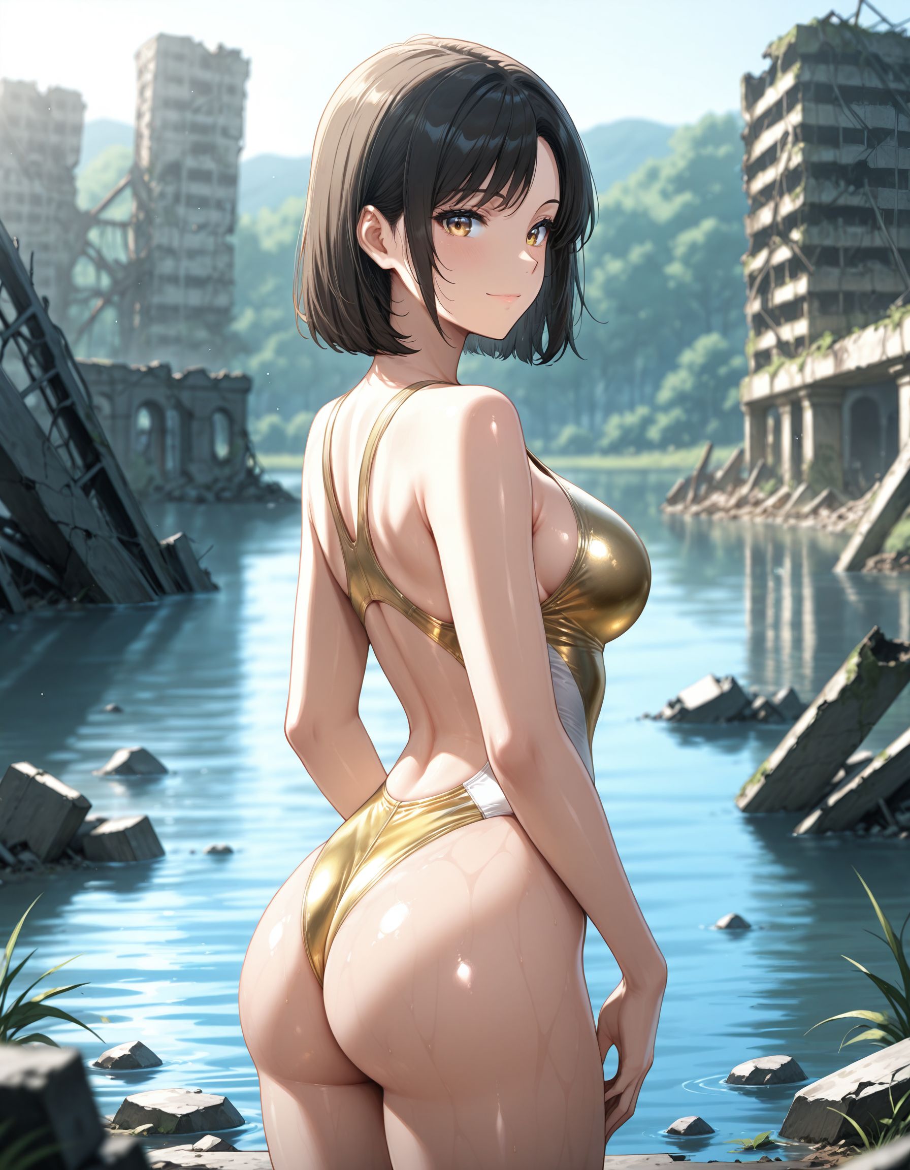 水着の🍑