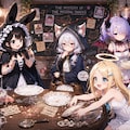 ネコミミ召喚士とくろうさのまじゅちゅしと使い魔たちの日常 4枚目