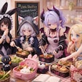 ネコミミ召喚士とくろうさのまじゅちゅしと使い魔たちの日常 8枚目