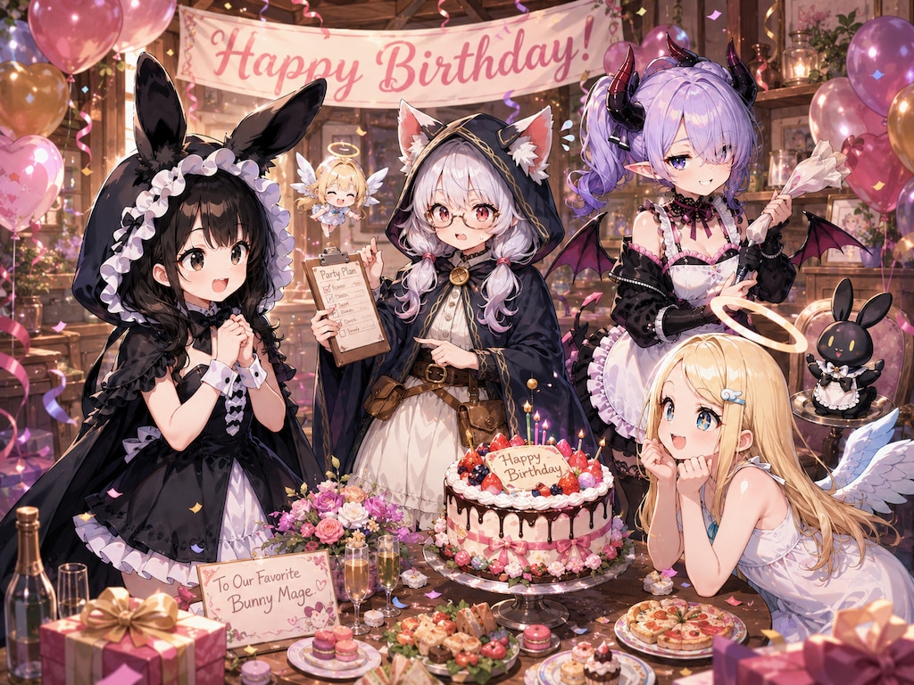 ネコミミ召喚士とくろうさのまじゅちゅしと使い魔たちの日常