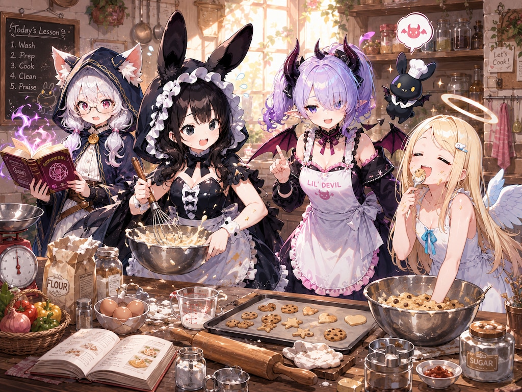 ネコミミ召喚士とくろうさのまじゅちゅしと使い魔たちの日常