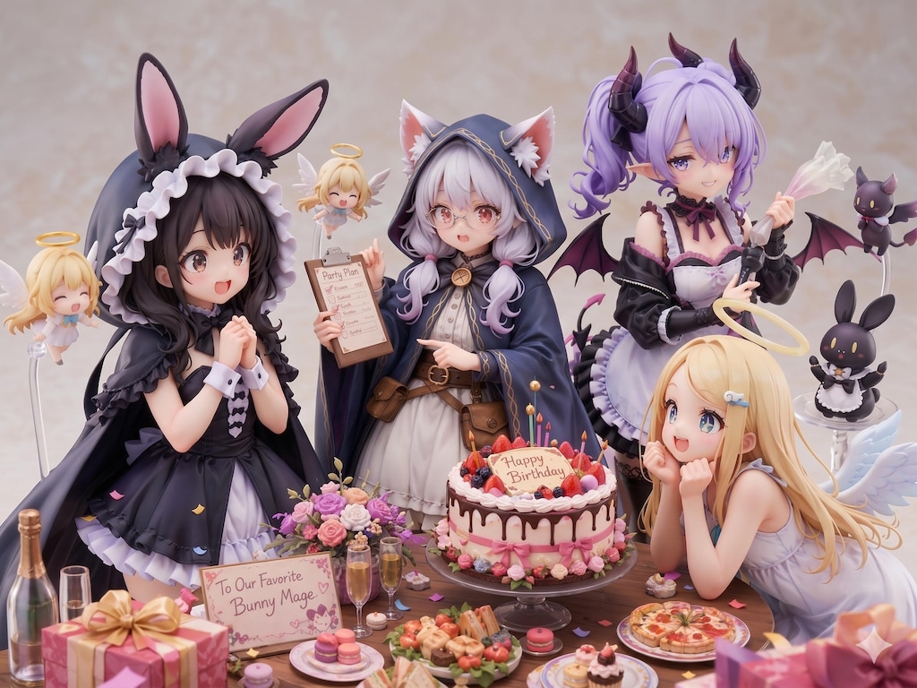 ネコミミ召喚士とくろうさのまじゅちゅしと使い魔たちの日常