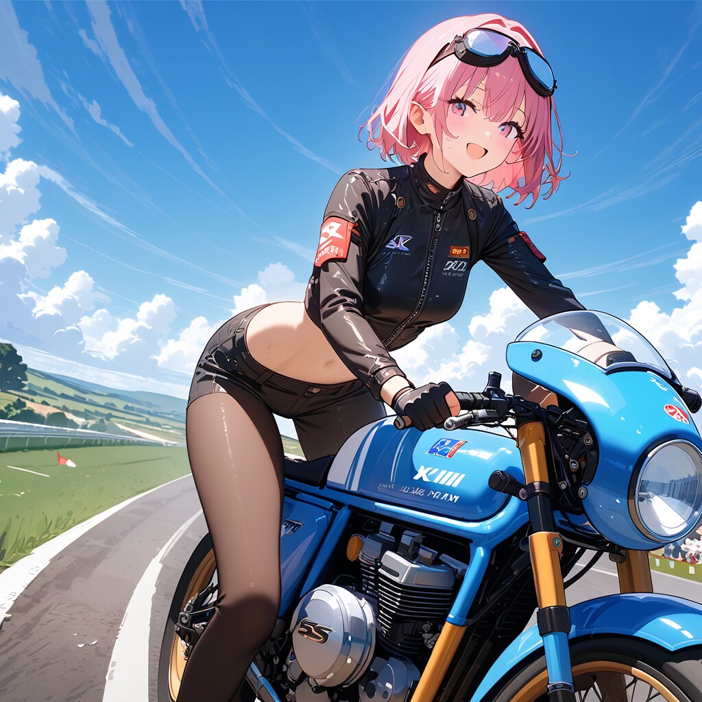 バイク好き彼女