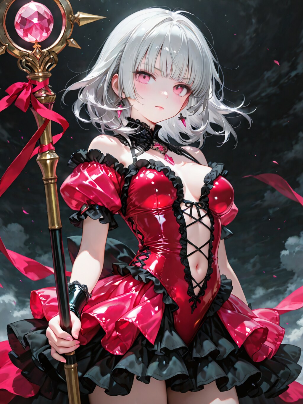 闇堕ち魔法少女