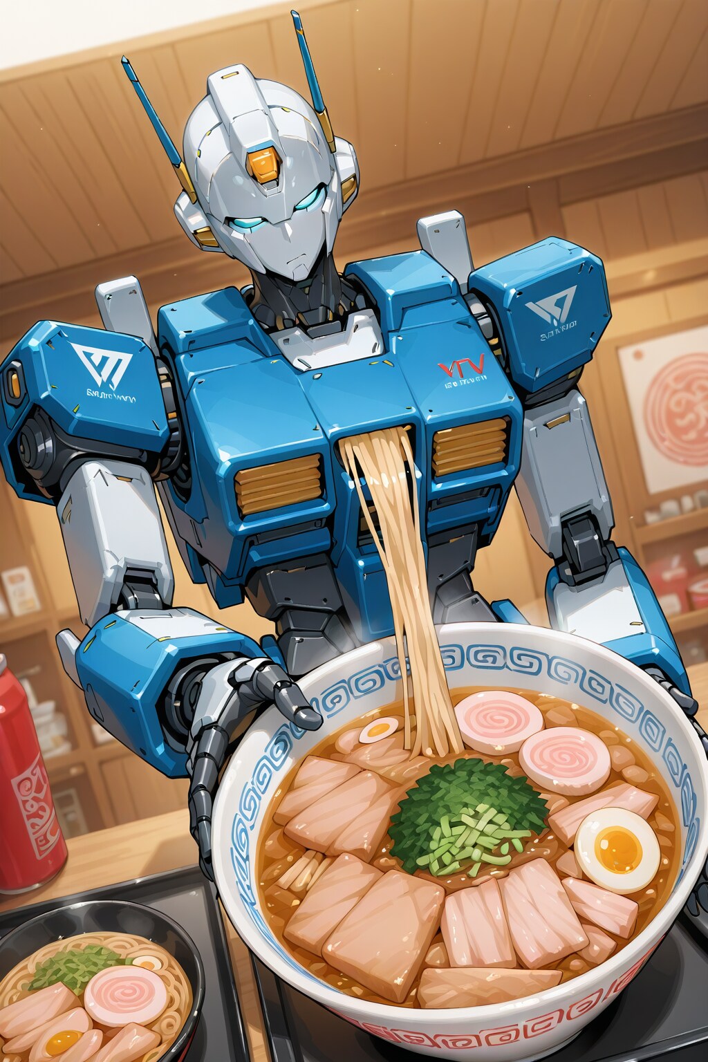 昭和52年ラーメン屋ロボットチャレンジ～なぜおまえはそこにいる?　2～ | の人気AIイラスト・グラビア