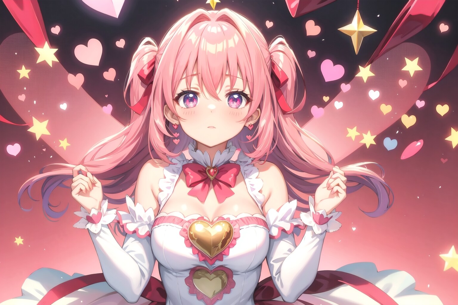 私のハート受け取ってください！
