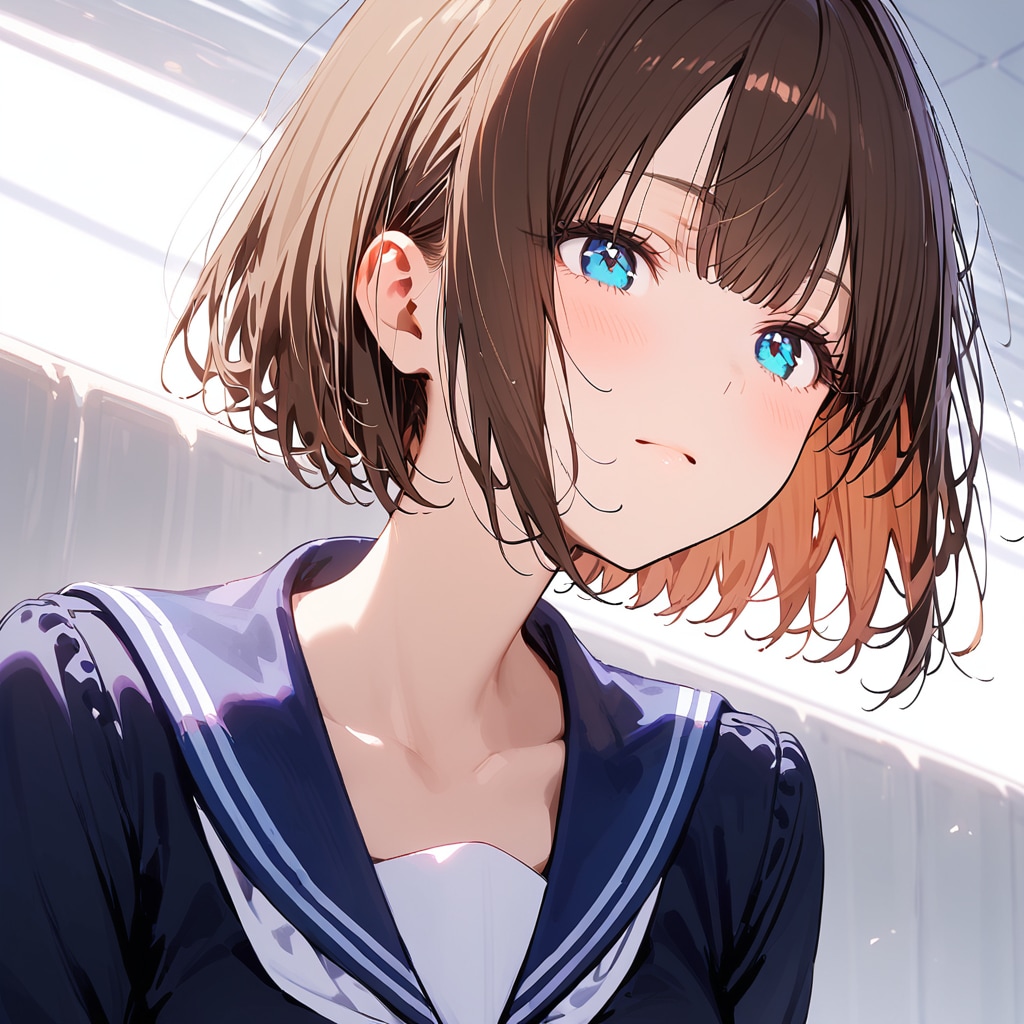 何見つめてるの…………