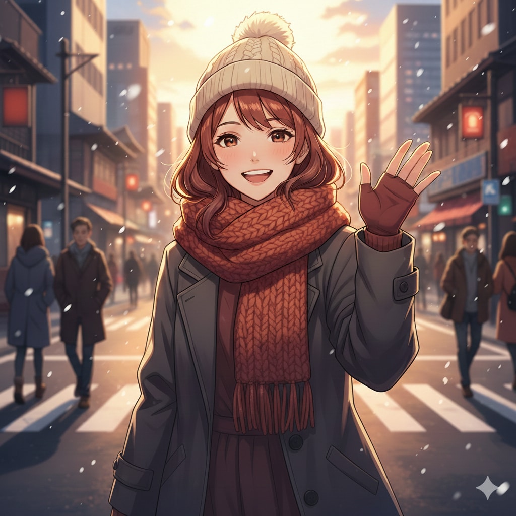 冬の街 24歳女性