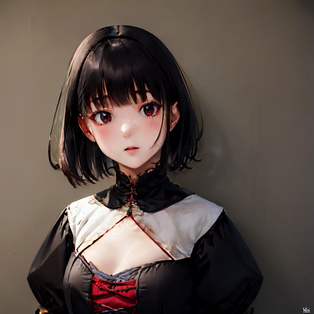 オリキャラLORAを自作しました